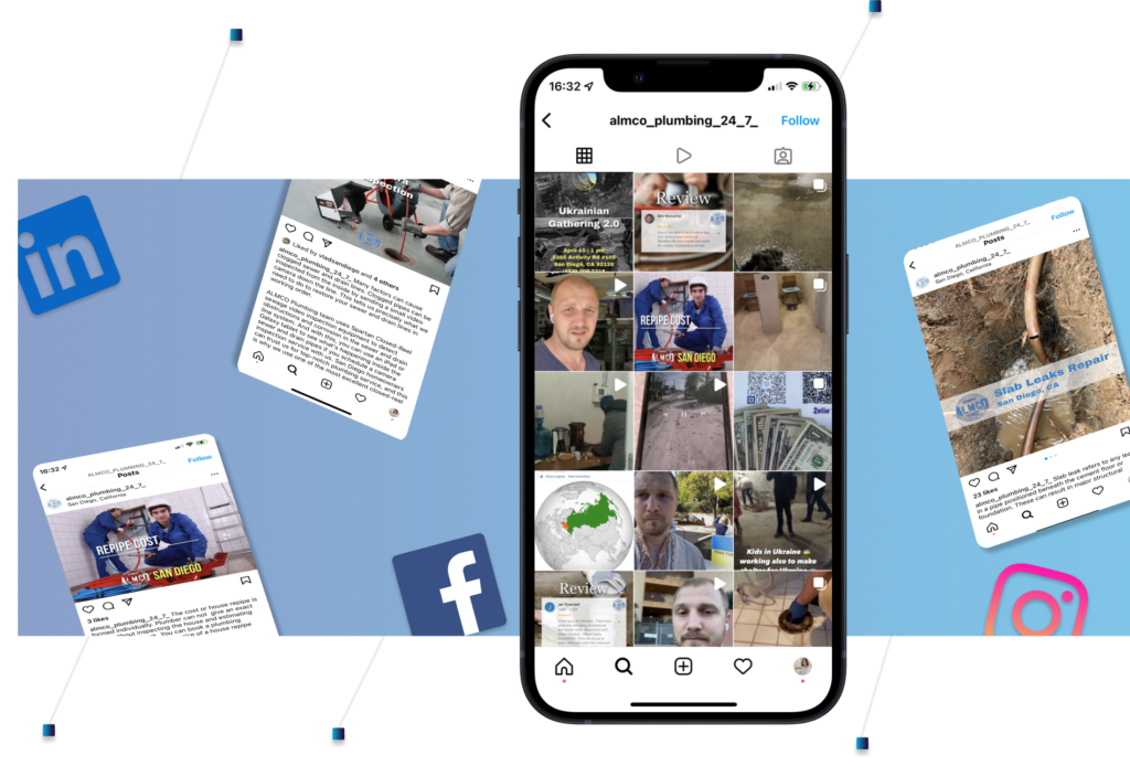 Social Media Marketing for Plumbers Company
