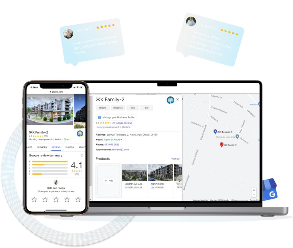 Get Listed on Google for Real Estate