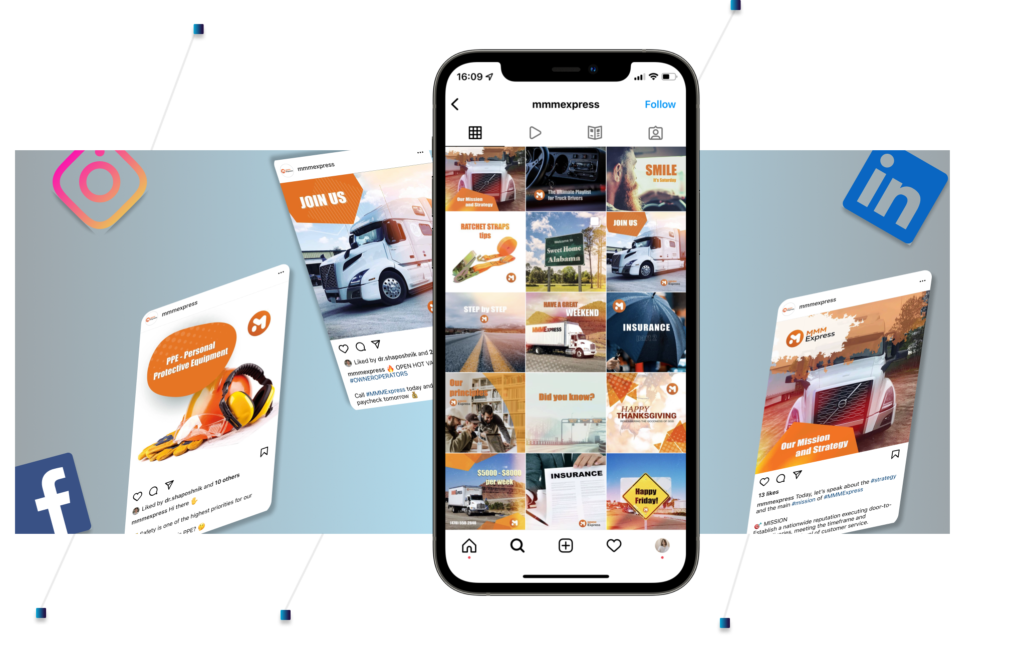 Social Media Marketing for Logistics Company by iM4U Team