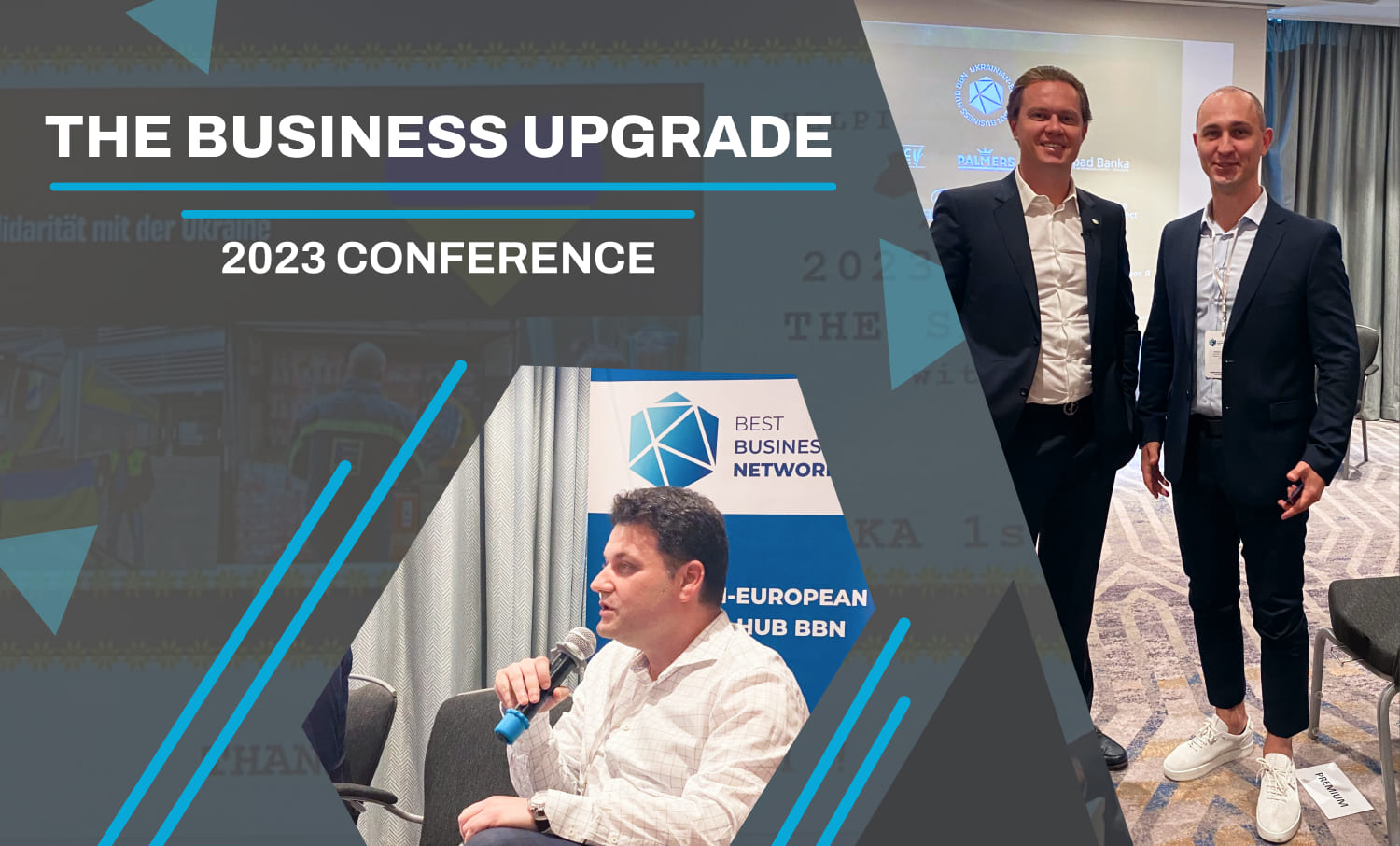 Alexander Yaremenko from iM4U digital marketing agency on business upgrade 2023 conference