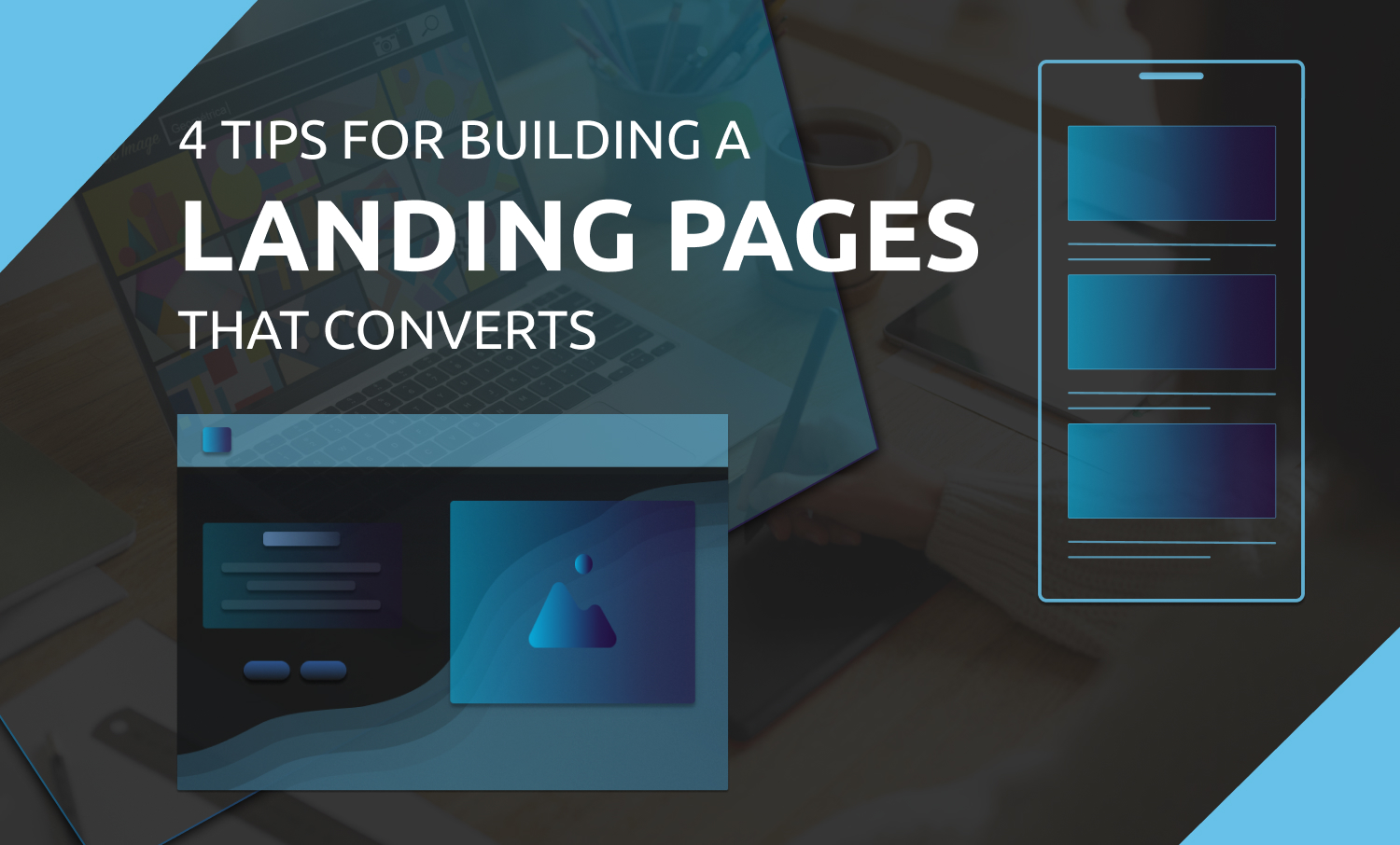 Landing Pages 4 Tips Banner