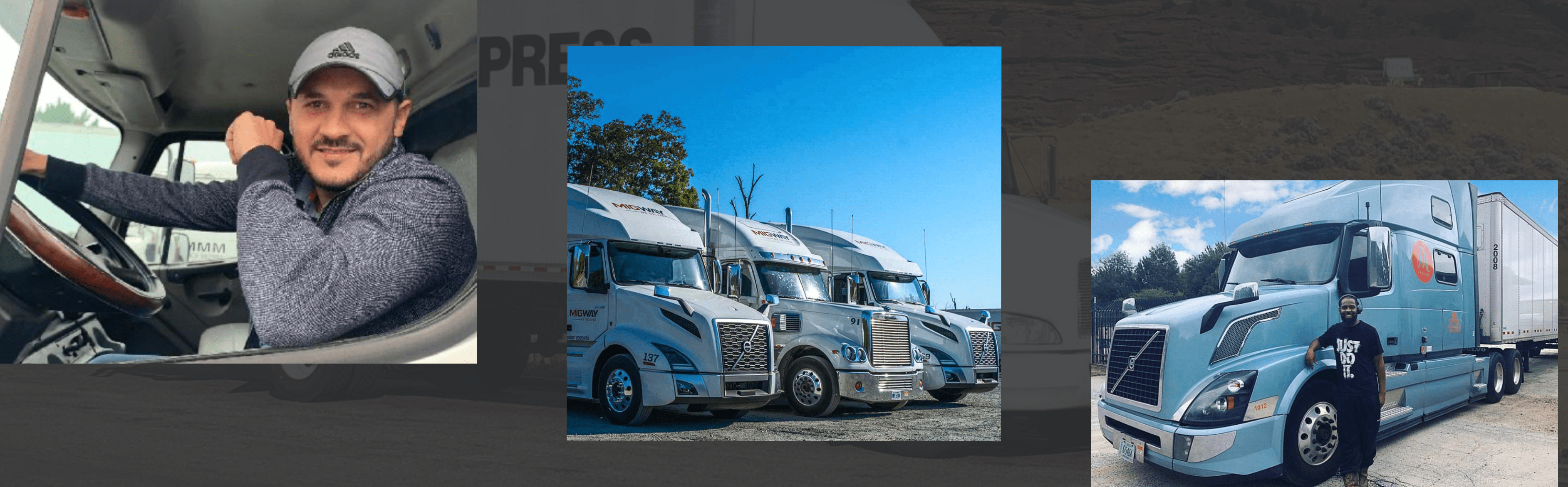 migway's trucks and drivers