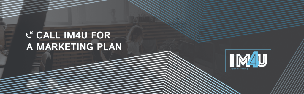 image with text call im4u for a marketing plan