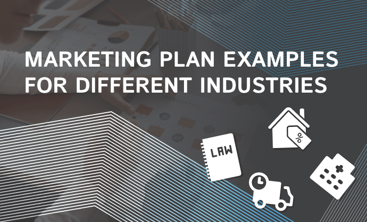 Marketing plan examples for different industries
