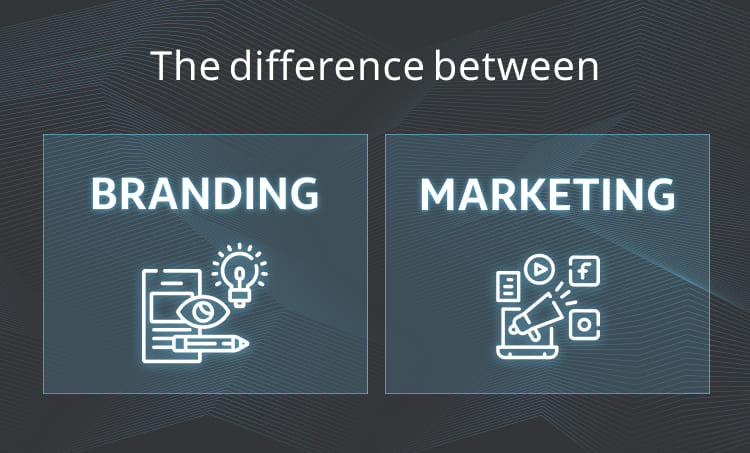 The difference between branding and marketing