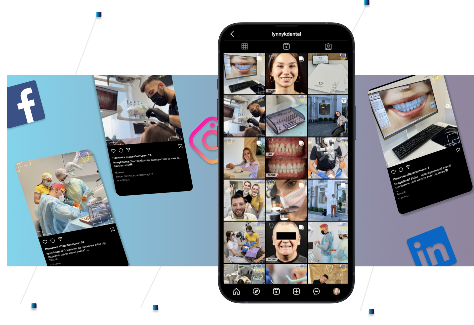 Social media Marketing of Dental Company