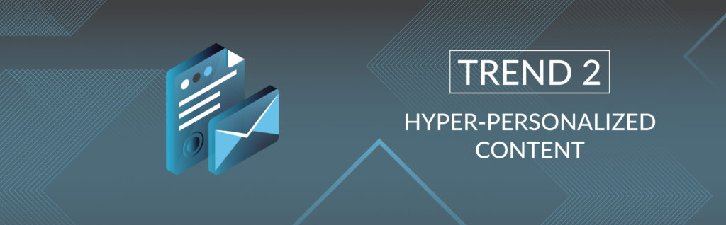 Trend 2 personalization
