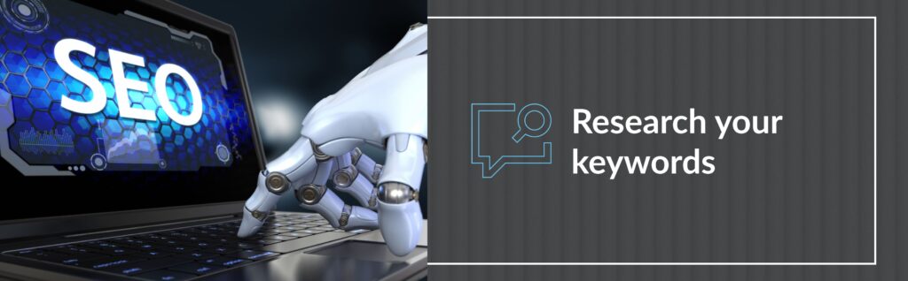 Research your keywords
