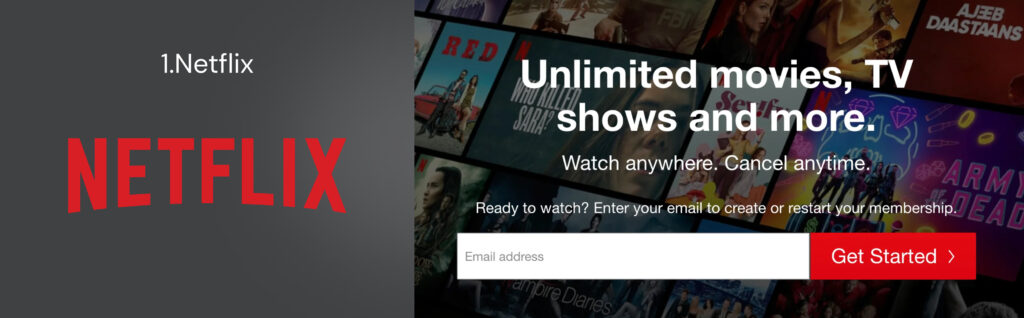 1.Netflix