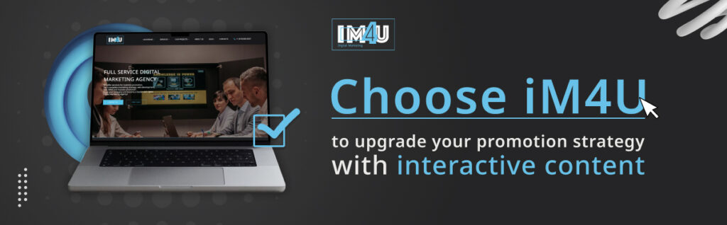 upgrade promotion strategy with interactive content