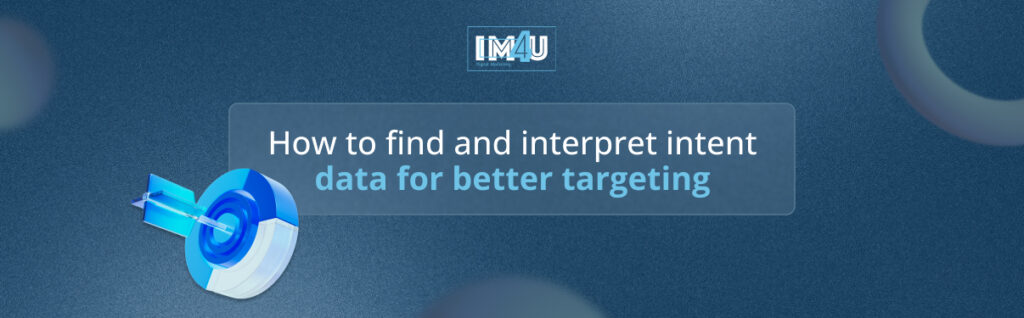 how to find intent data