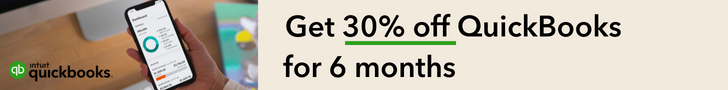 Get 30% off QuickBooks for 6 months